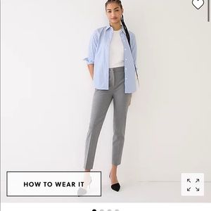 JCrew High Rise Cameron Pant